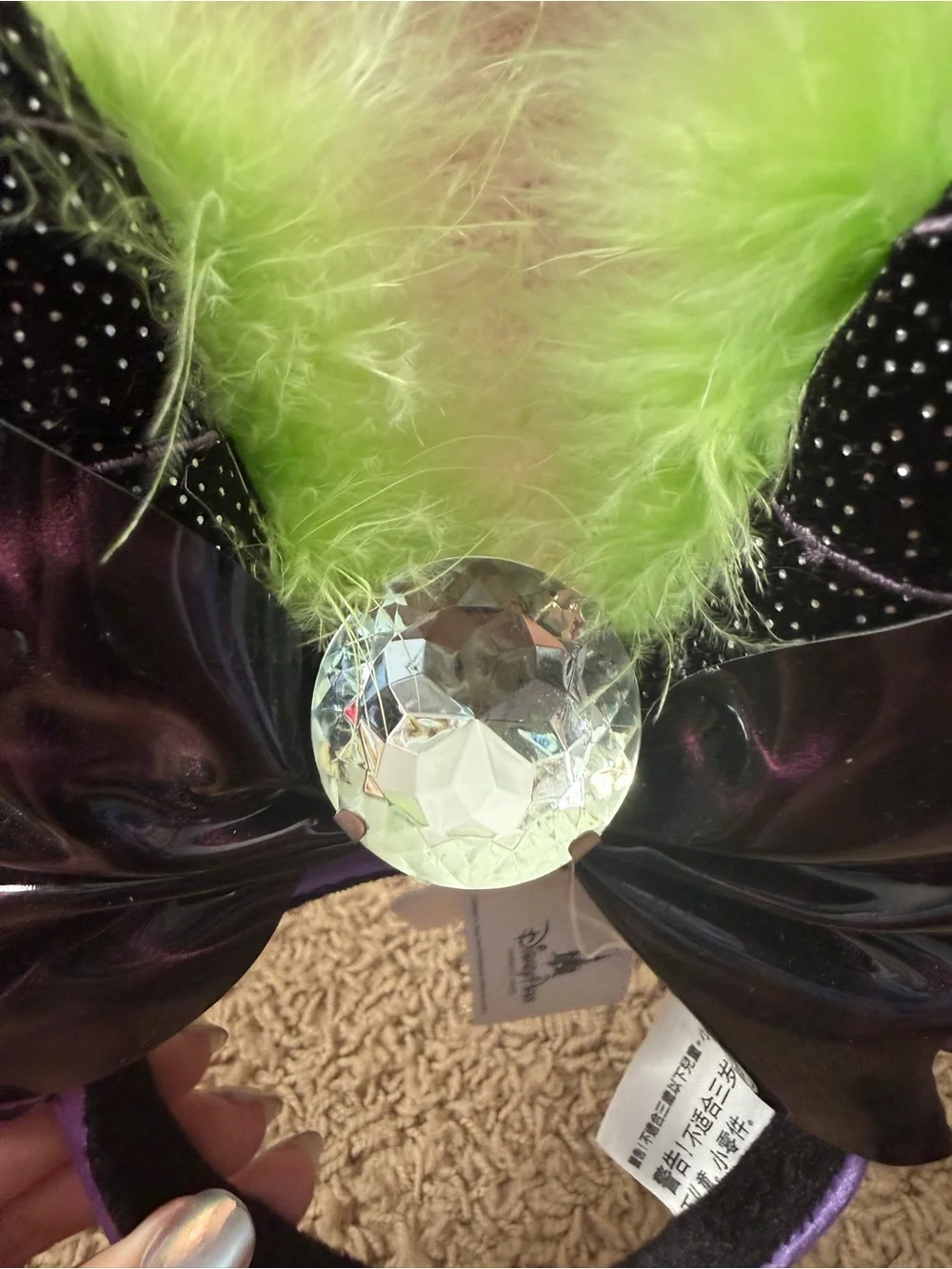 Disney Maleficent DisneyParks NWT Mickey Ears Headband RARE
